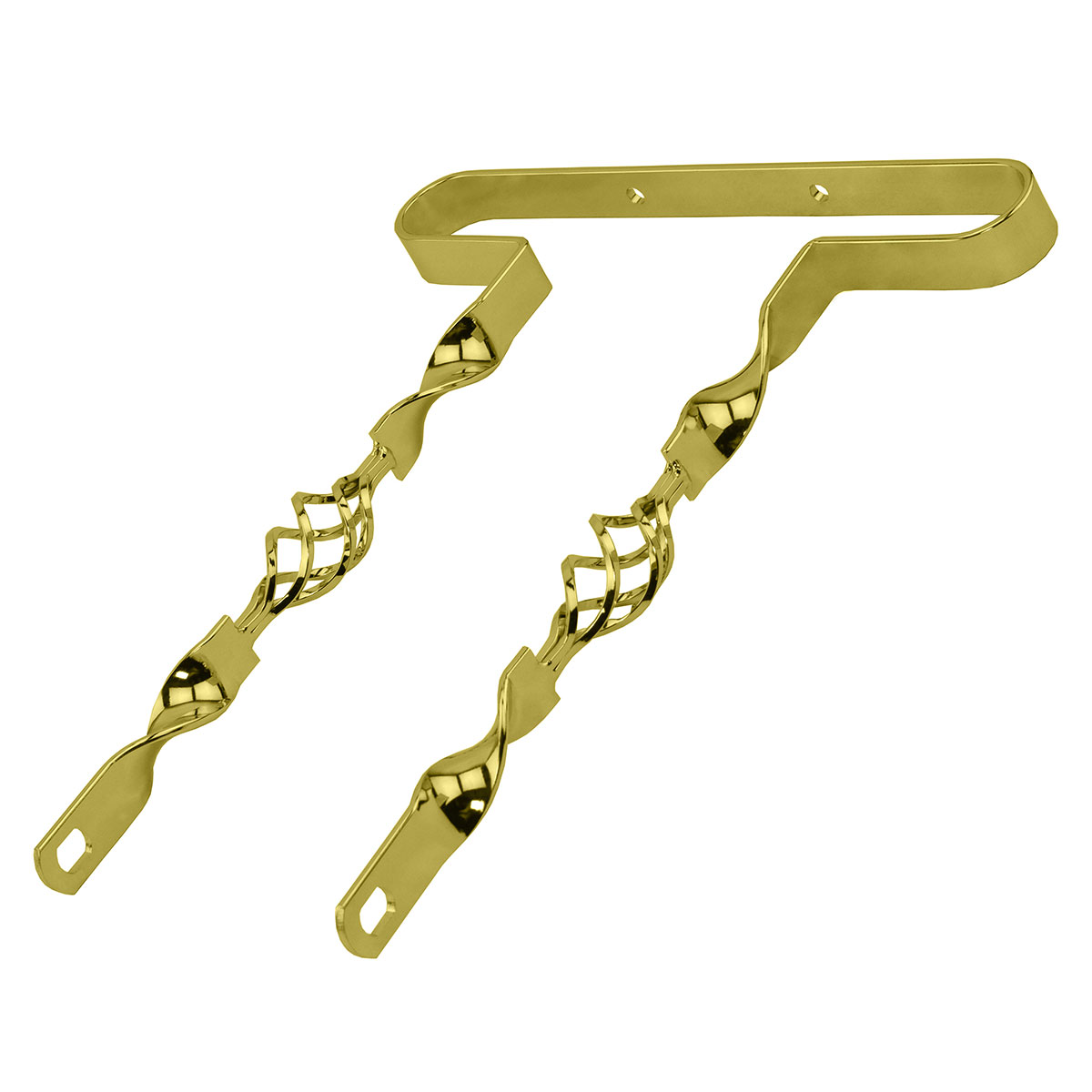 20 Lowrider Cage Flat Twisted Bumper Front/Rear Gold.