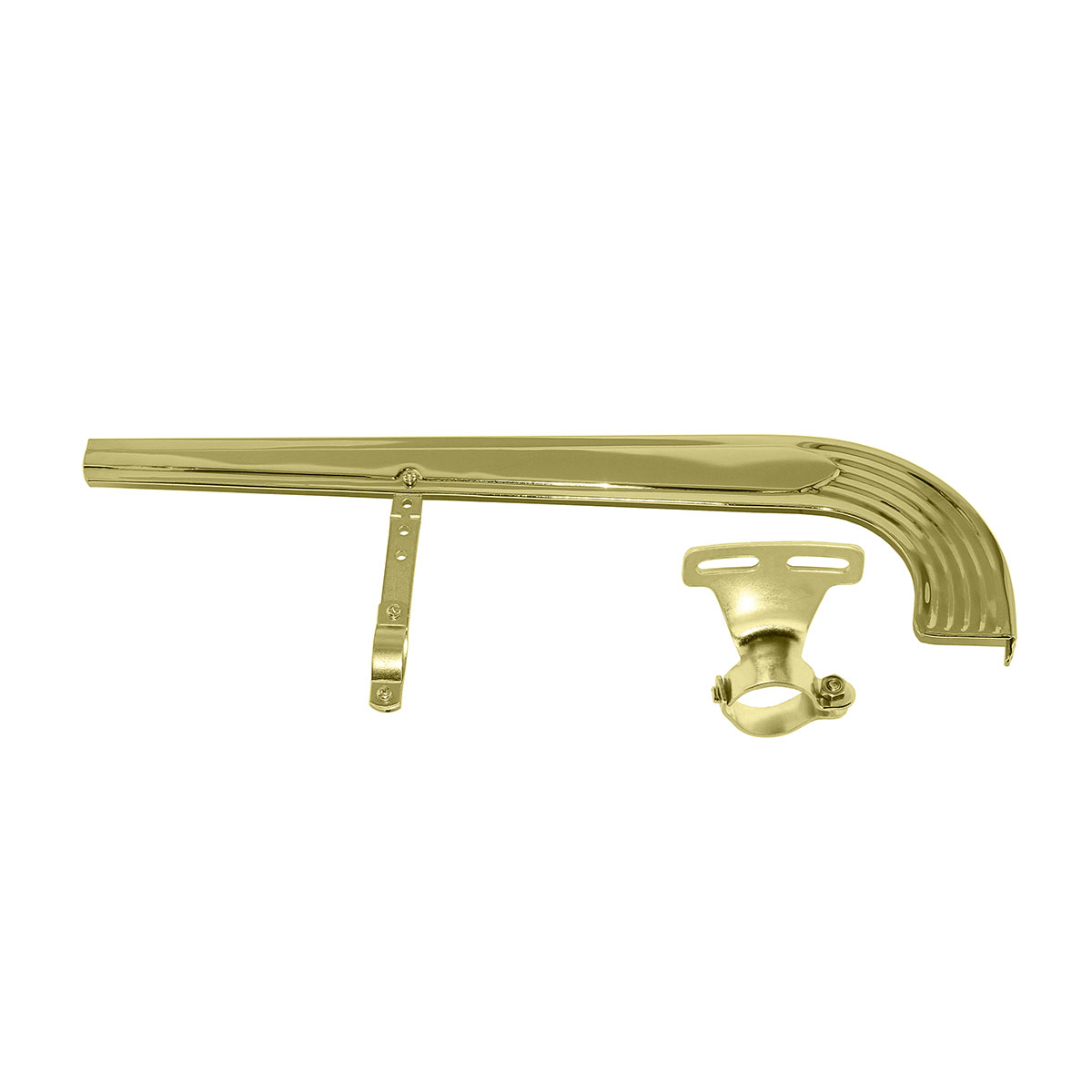 20 Lowrider Chain Guard W/Line Adjustable Gold.