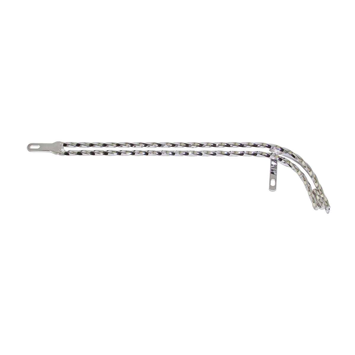 20 Lowrider Double Square Twisted Chain Guard Chrome.