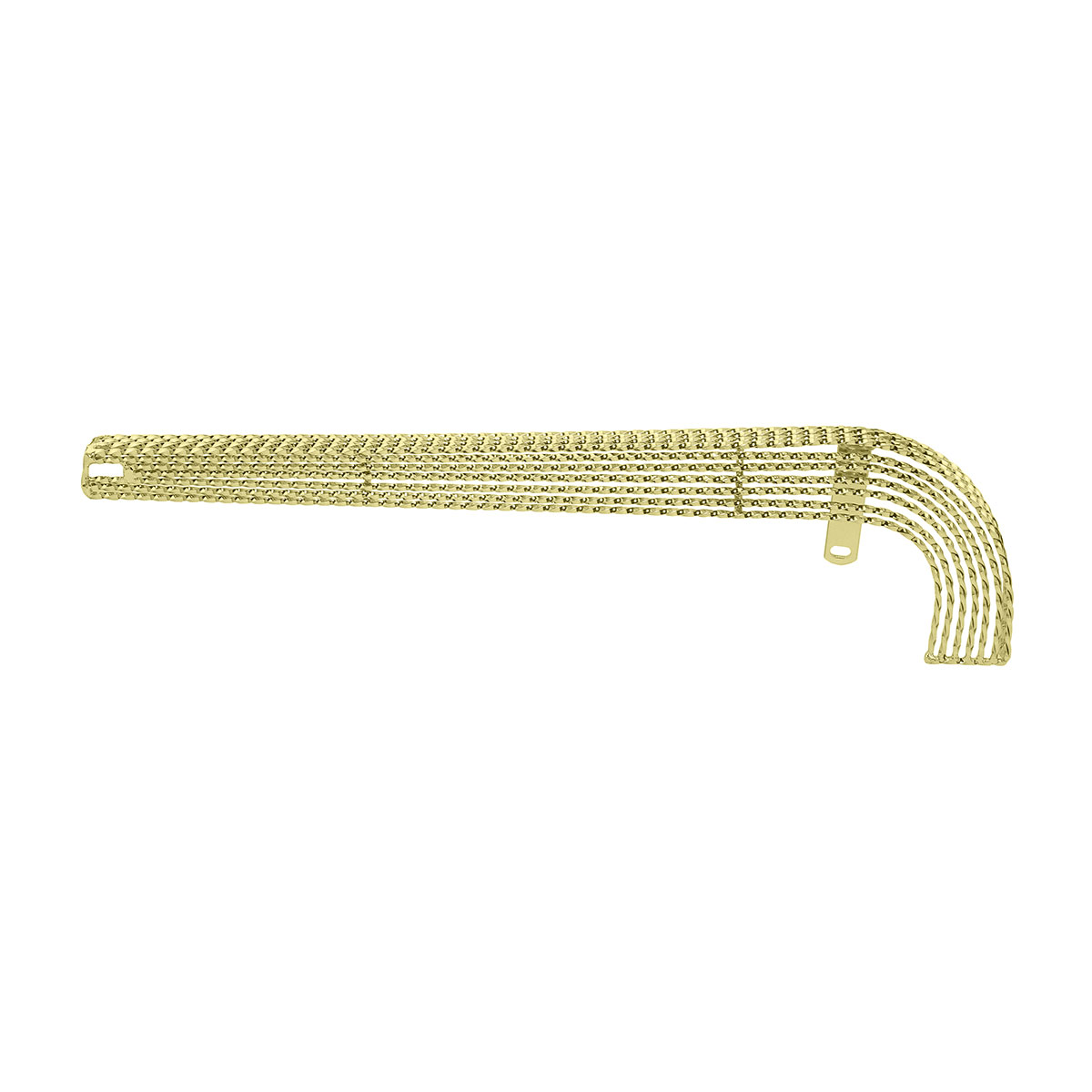 20 Lowrider Lucky 7 Twisted Chain Guard Gold.