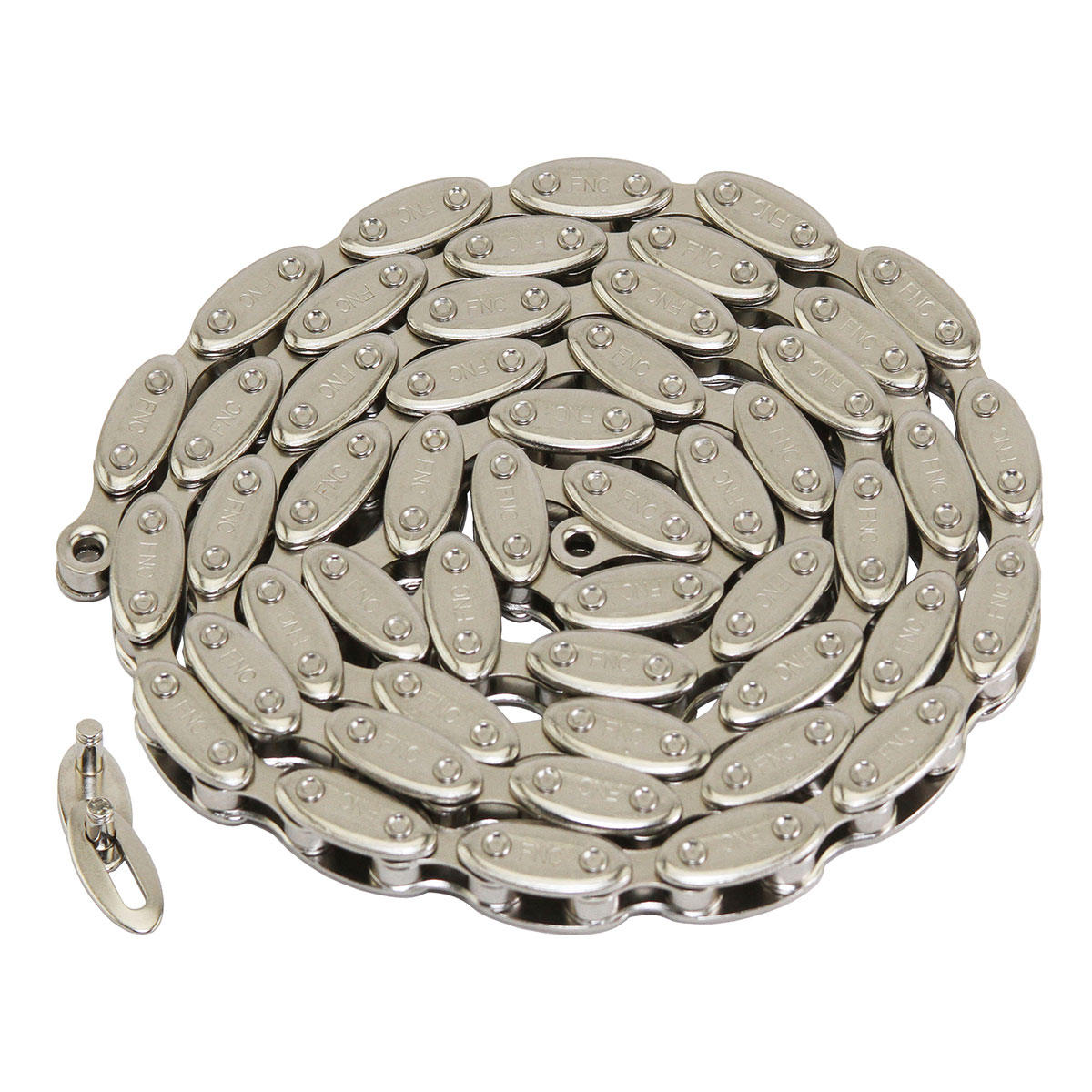 Olive Chain 1/2x1/8x100 1/Speed Chrome.