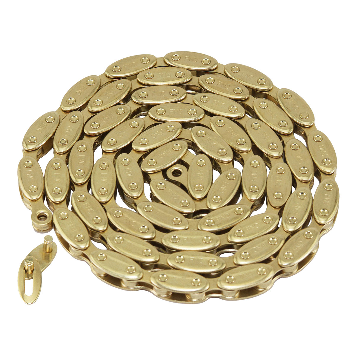 Olive Chain 1/2x1/8x100 1/Speed Gold.