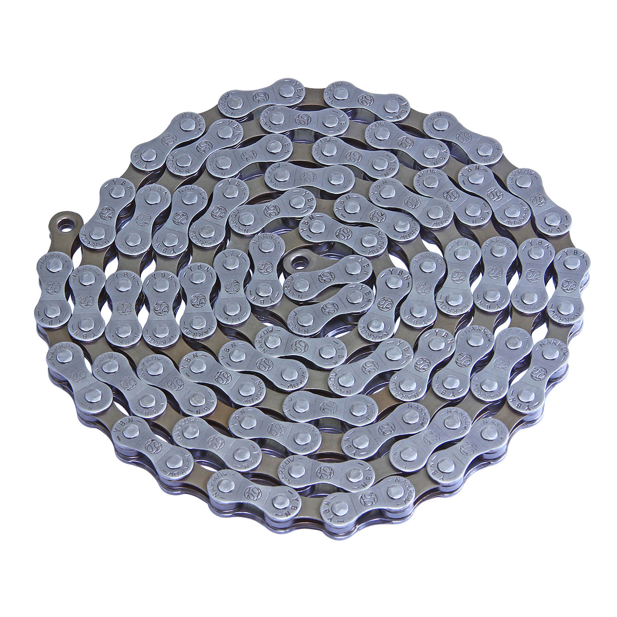 YBN Chain 1/2x3/32 116 S8 8/Speed Grey/Brown.