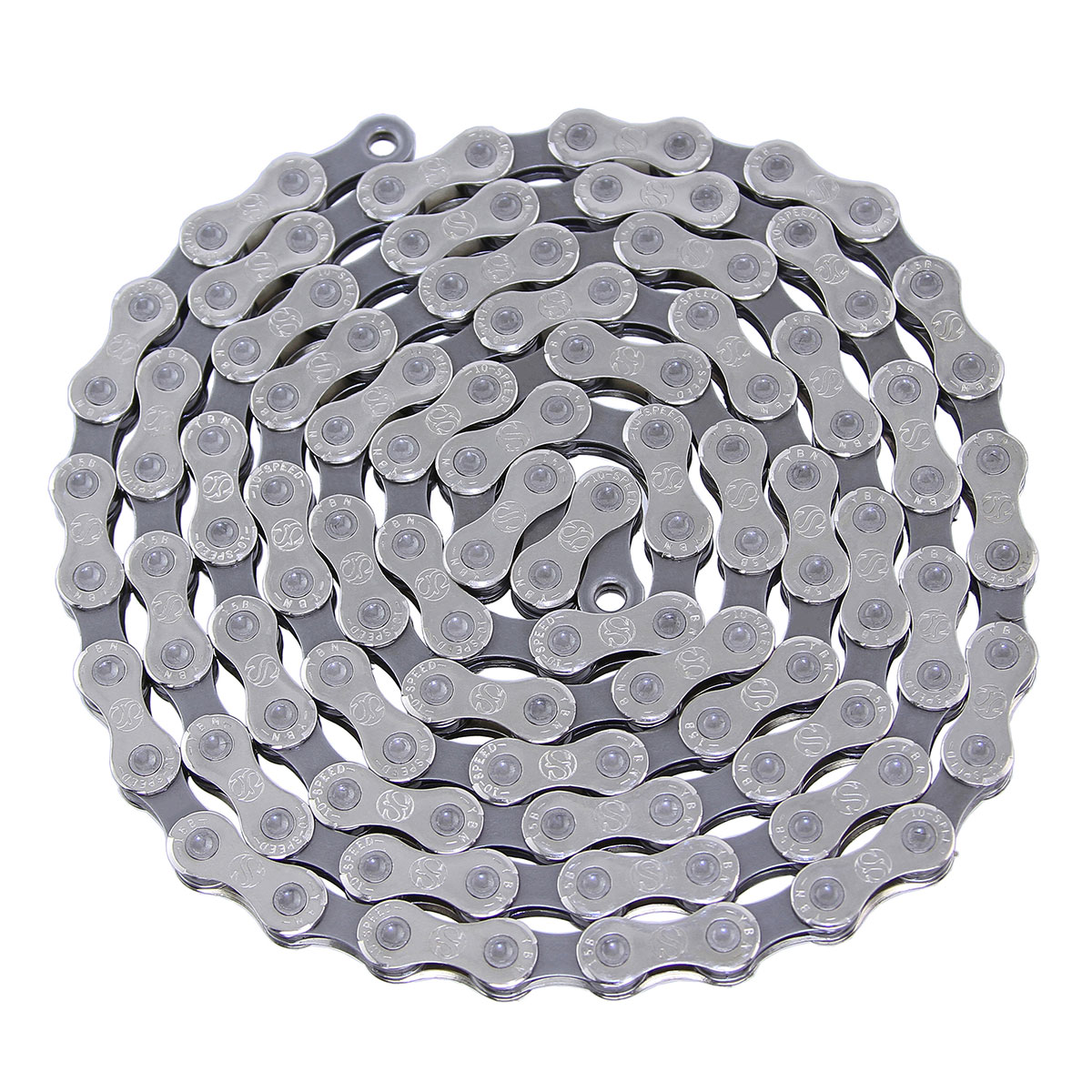 YBN Chain 1/2x11/128 S10s 10/Speed Silver/Gray.