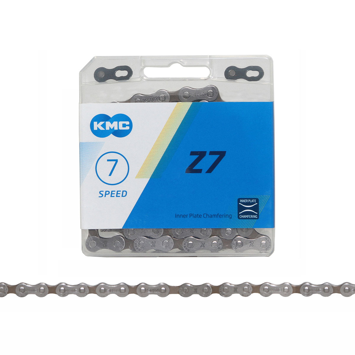 KMC Chain 1/2x3/32 116 Z-7 7/Speed Brown.