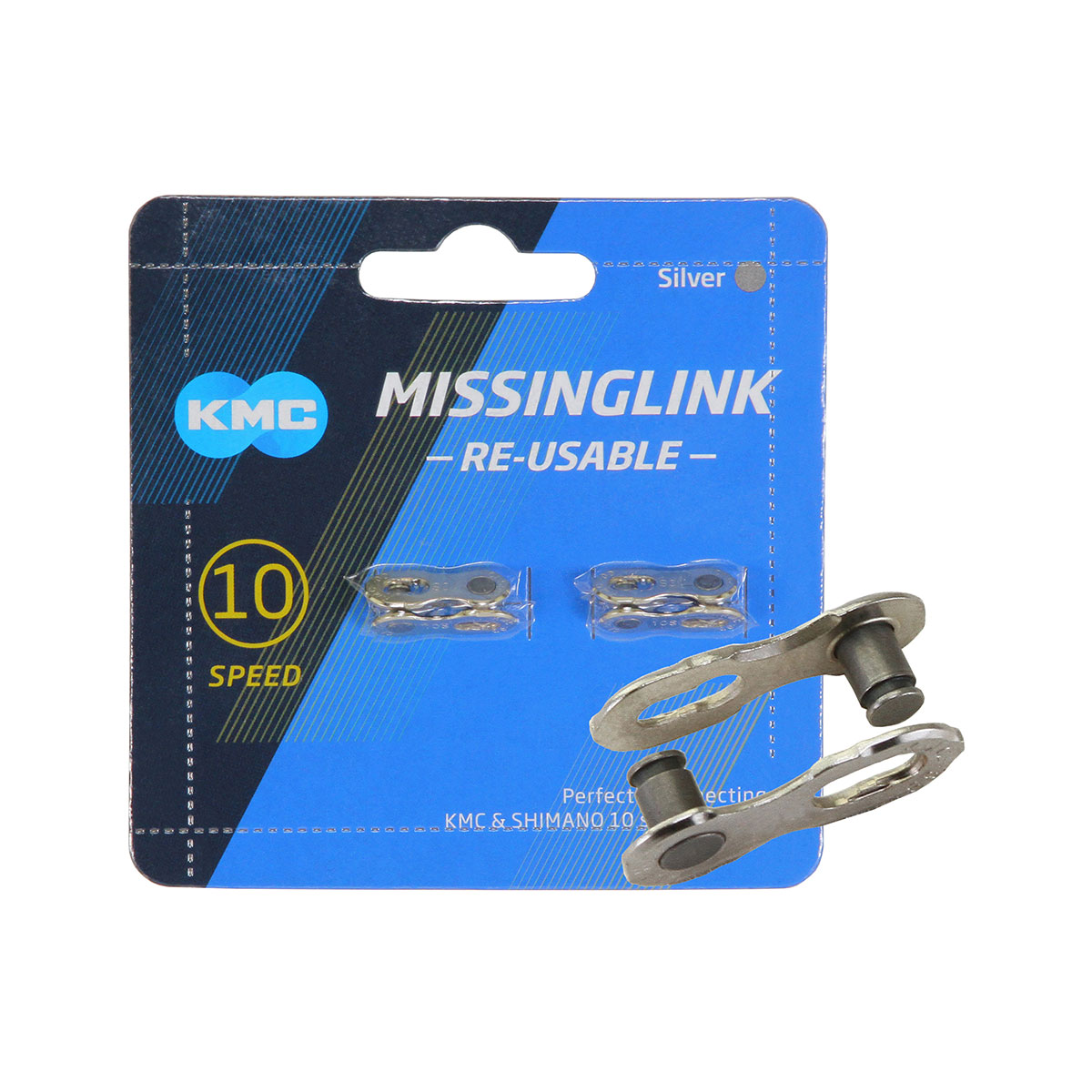 KMC MissingLink Chain Con Link/Speed 5.88mm Pin Silver.