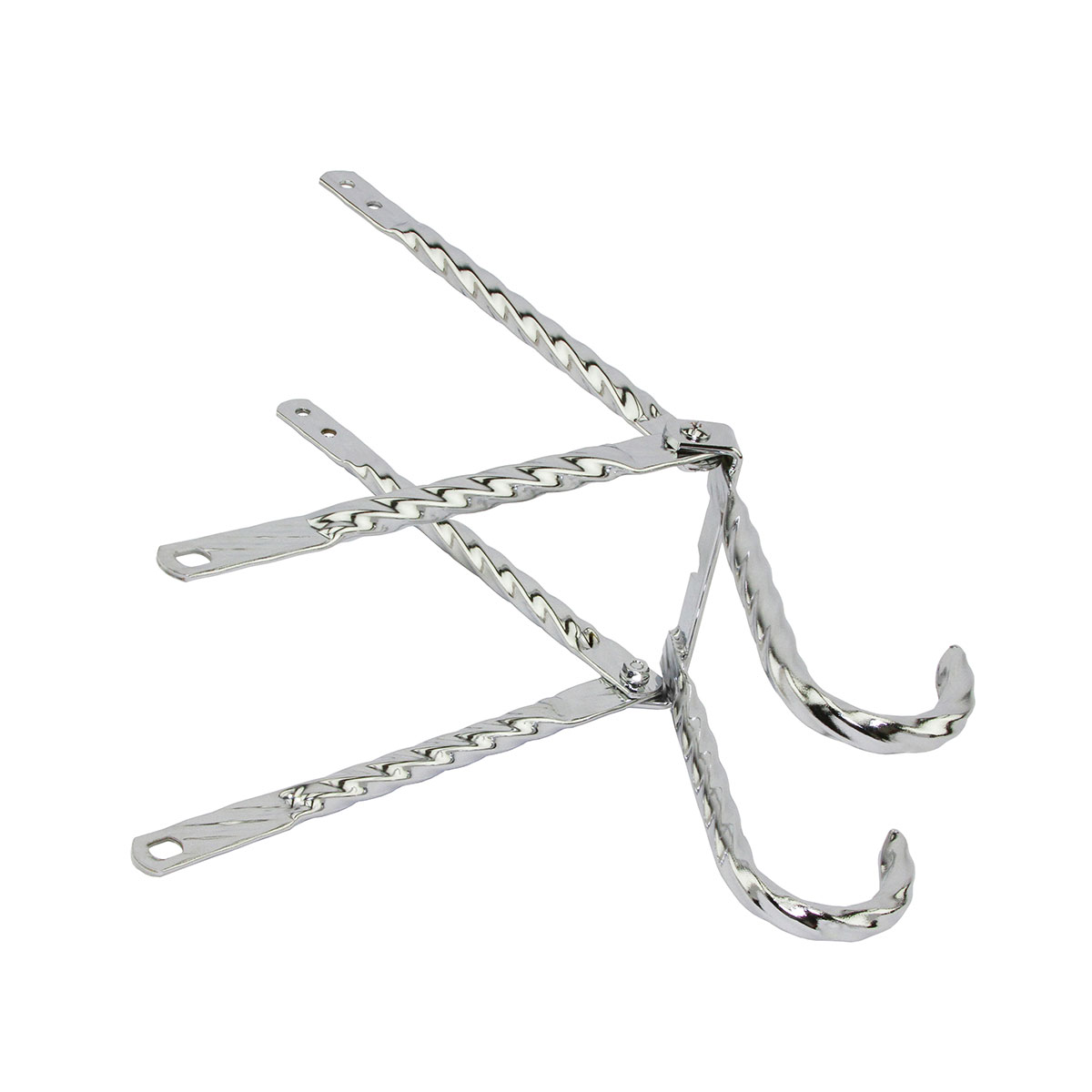 12 Lowrider Square Twisted Continental Kit Chrome.
