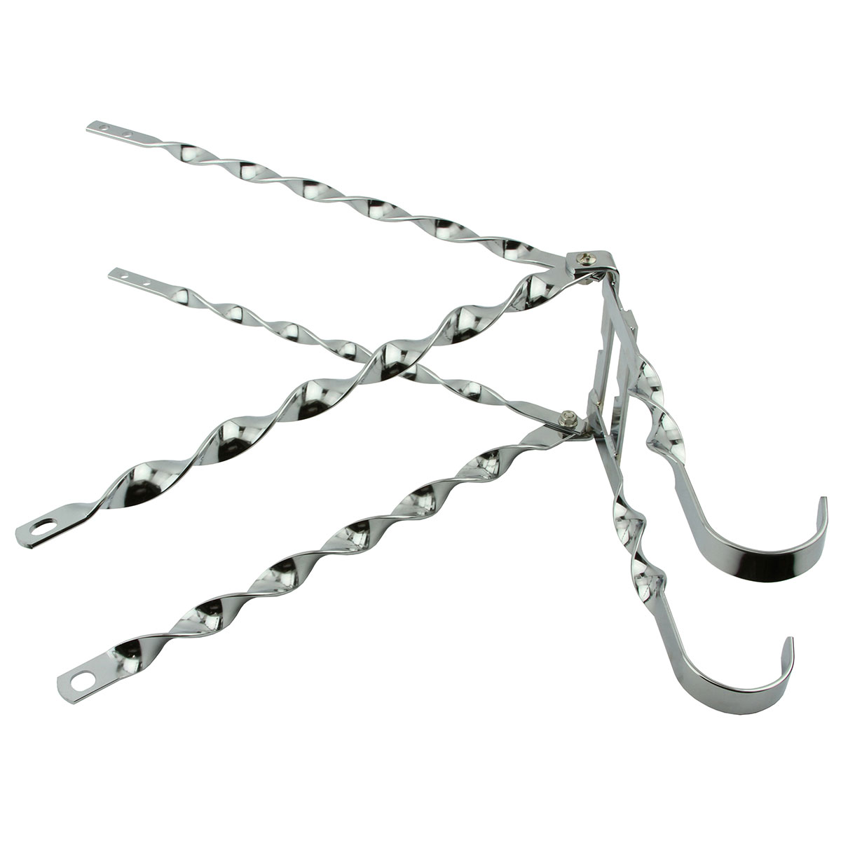 26 Lowrider Flat Twisted Continental Kit Chrome.