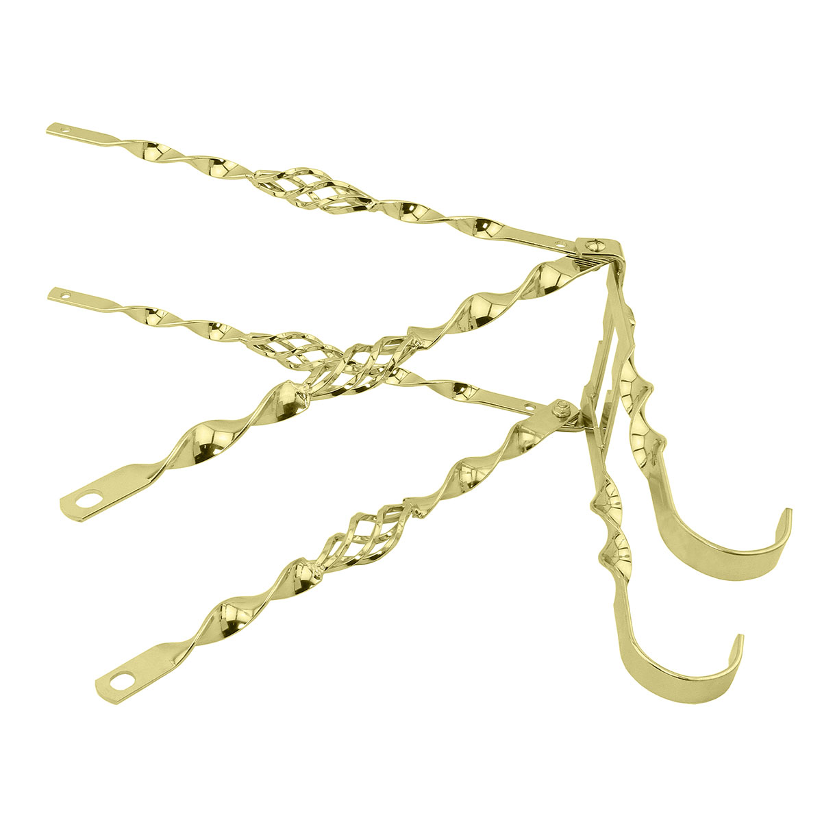 26 Lowrider Cage Flat Twisted Continental Kit Gold.