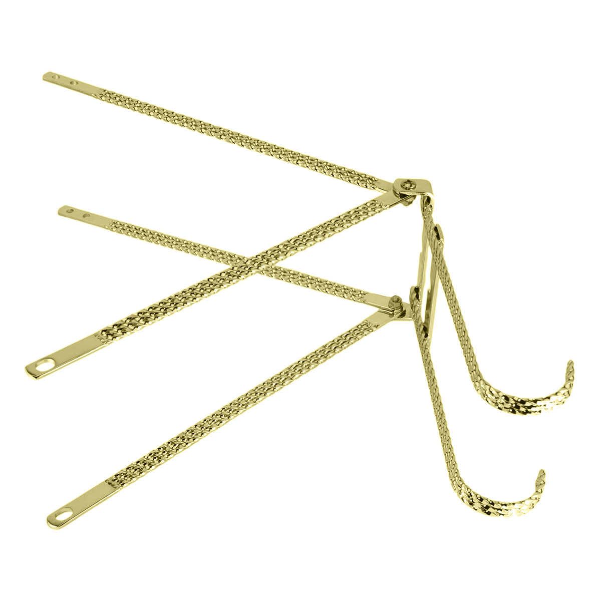 26 Lowrider Triple Square Twisted Continental Kit Gold.