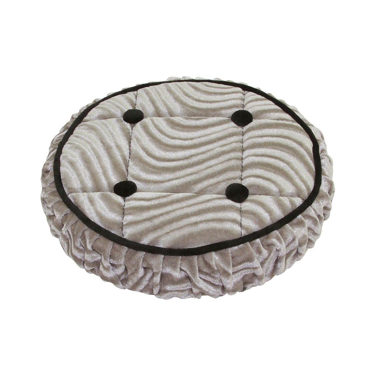 Lowrider Steering Wheel Cover Silver.