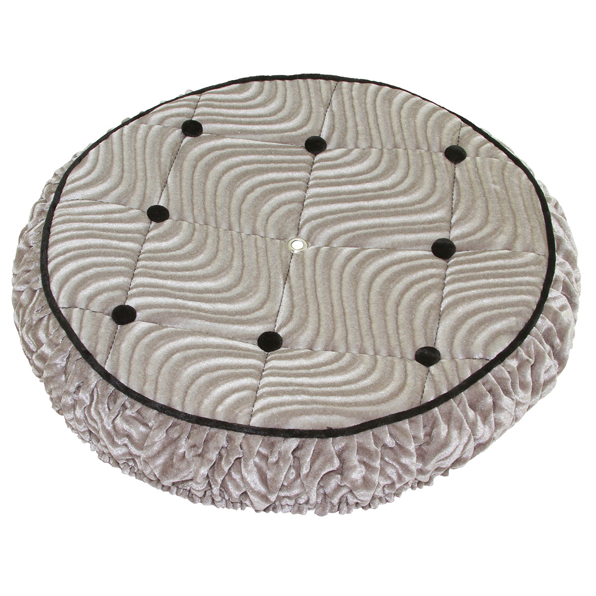 Lowrider Spare Tire Cover Silver.