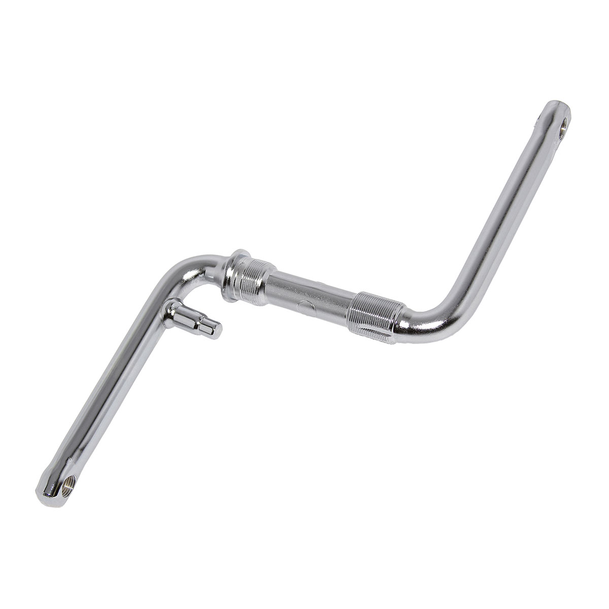 One/Piece Crank 5 1/2" (140mm) Chrome.