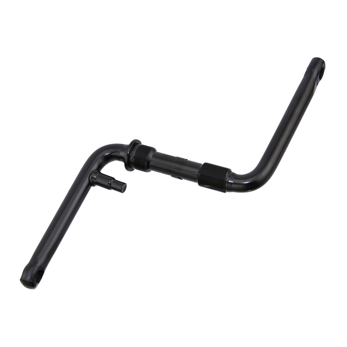 One/Piece Crank 5 1/2" (140mm) Black.