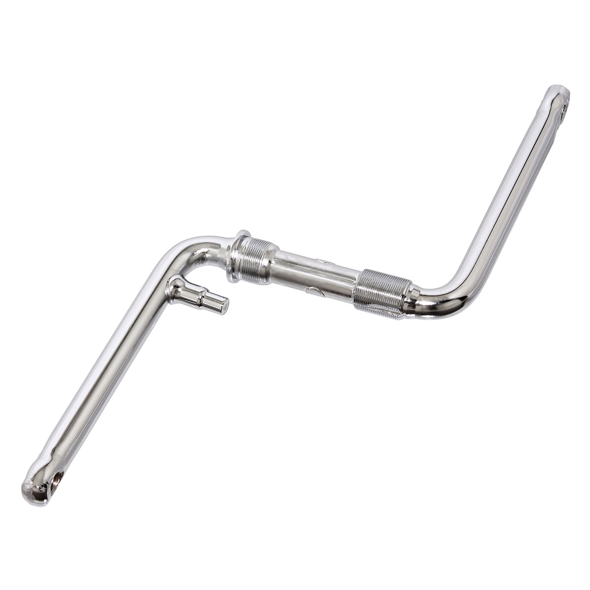 One/Piece Crank 6 1/2" (165mm) Chrome.