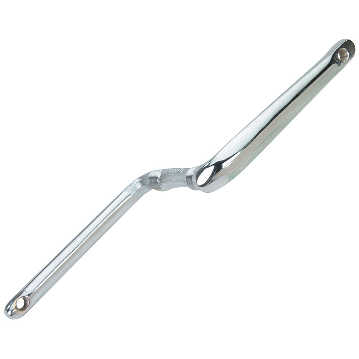 One/Piece Crank Flat 175mm Chrome.
