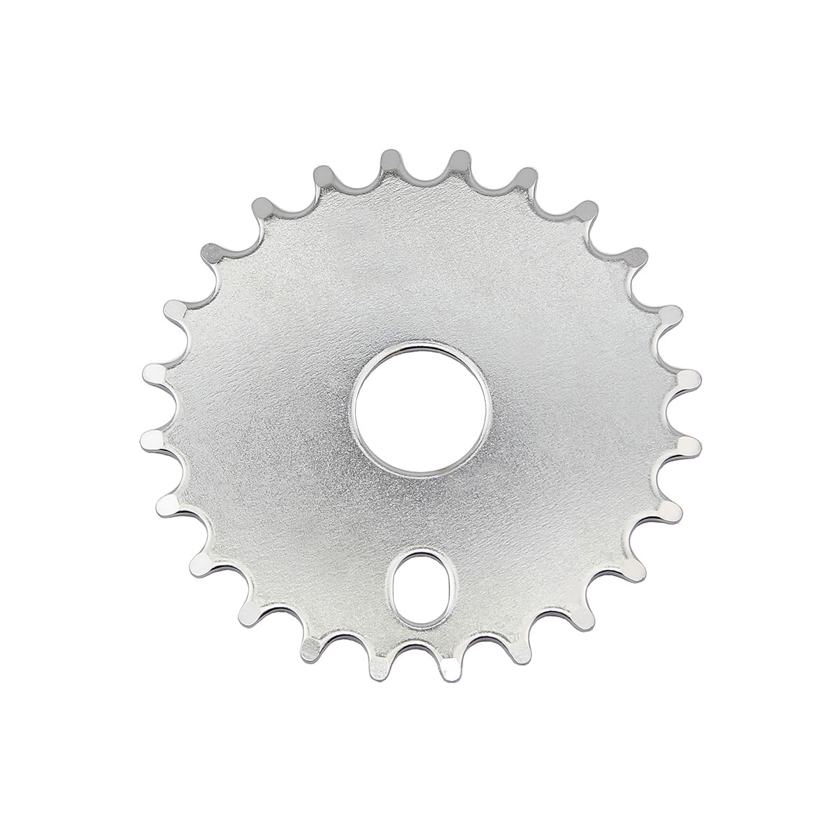 Steel Chainring 312 1/2 X 1/8 24t Chrome.