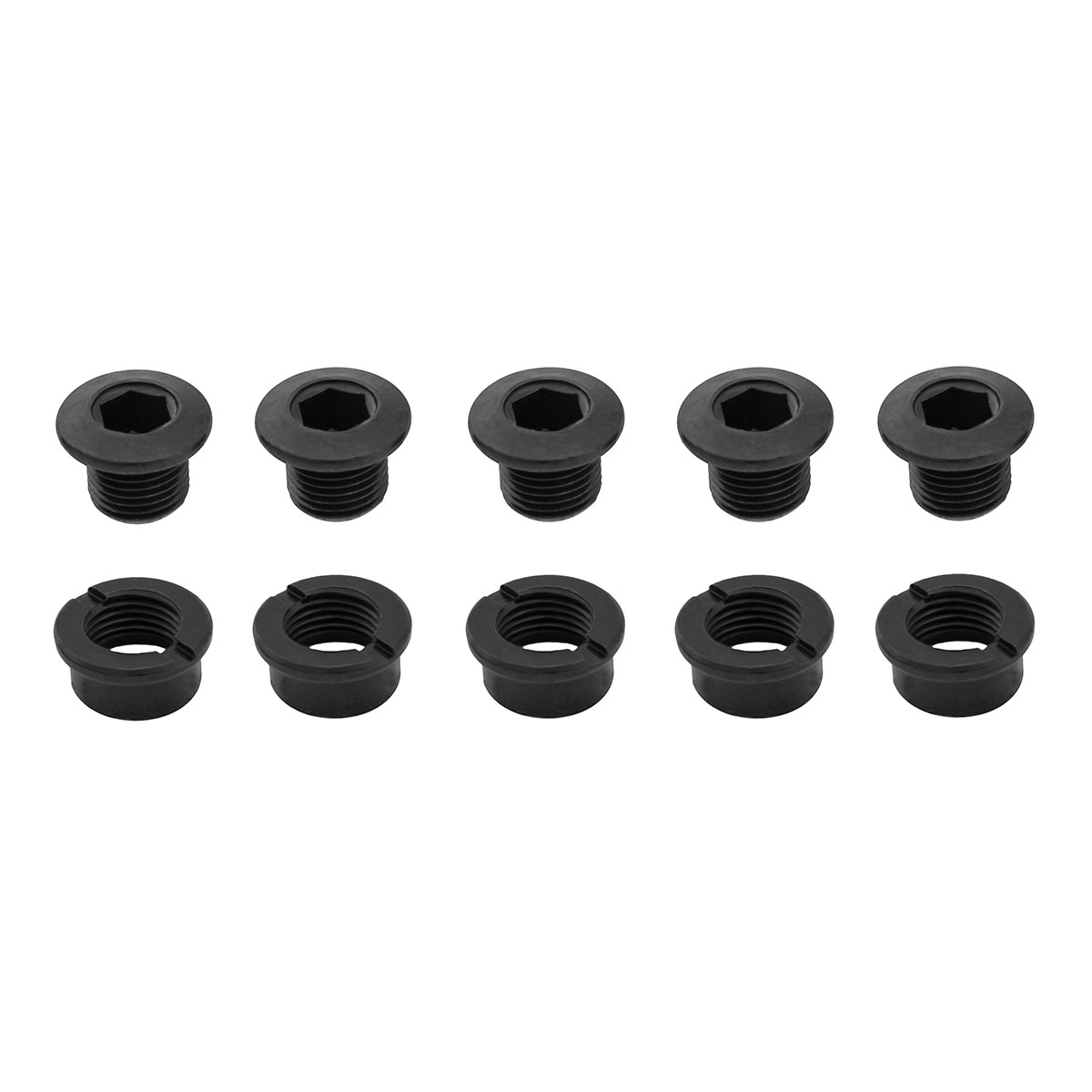 Chainwheel Bolt Single Black.