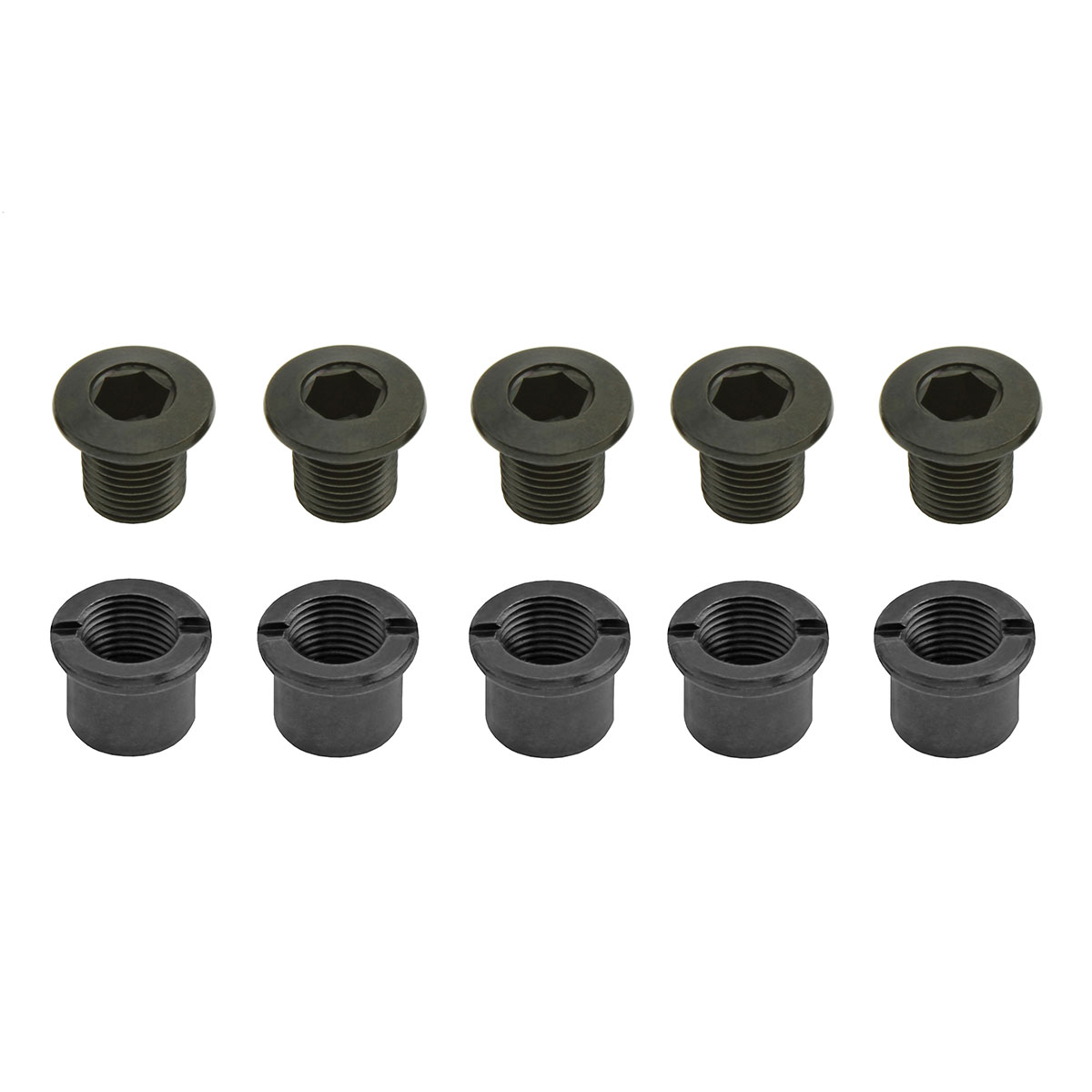 Chainwheel Bolt Double Black.