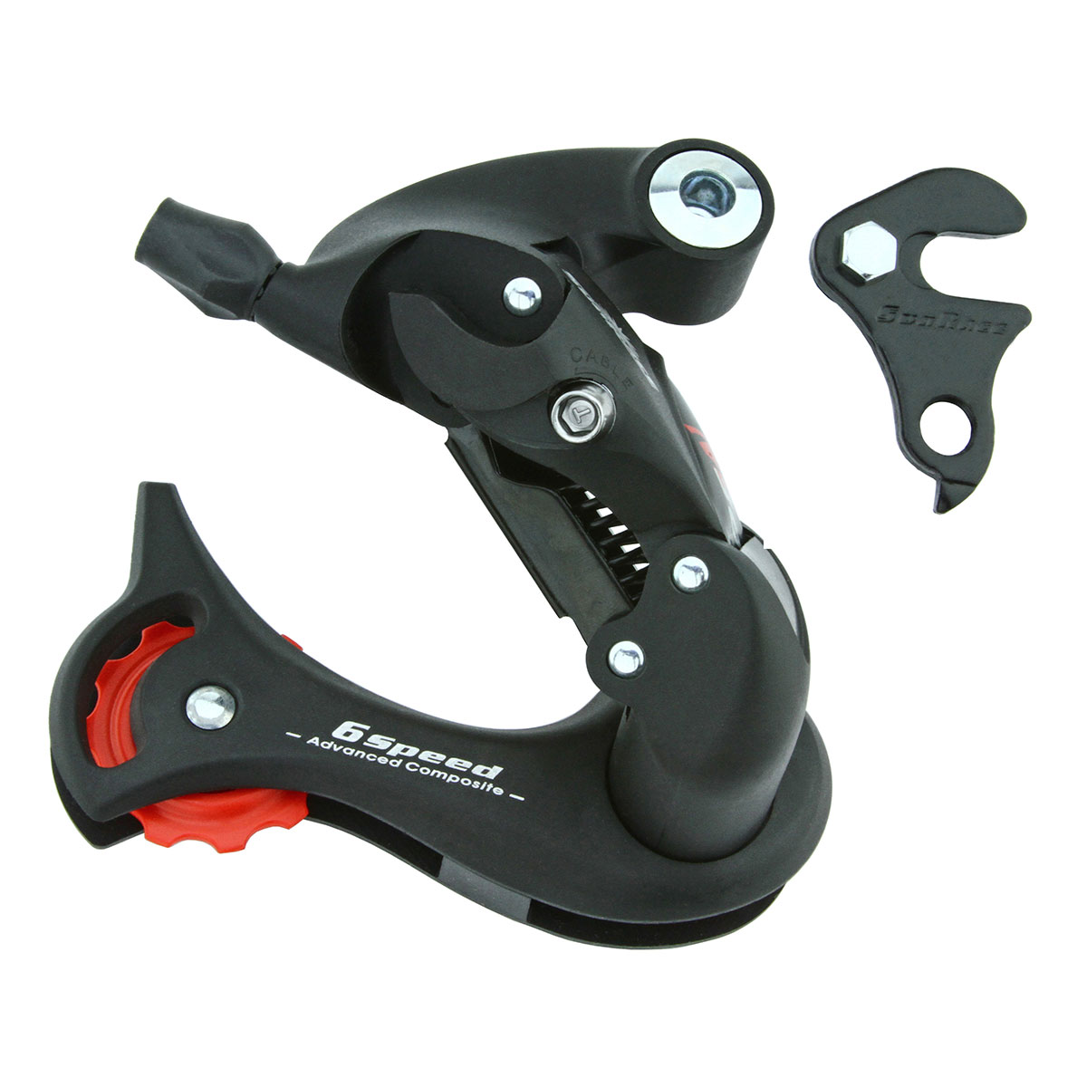 Rear Derailleur 6 Speed RDM-36-SB Direct Black Sun Race.