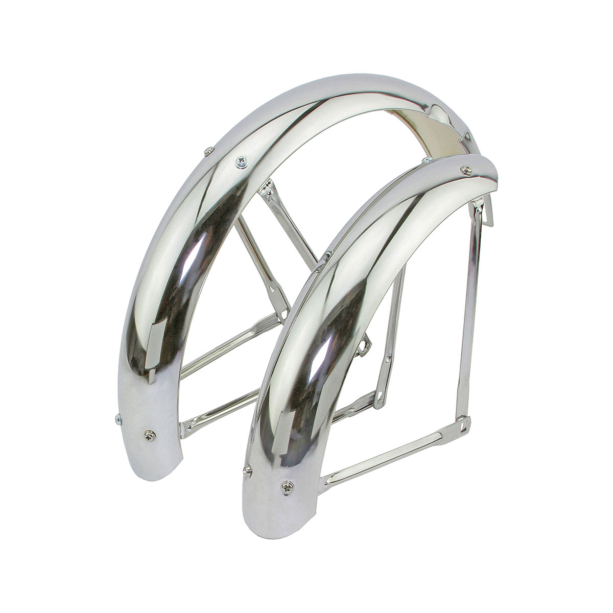 16 Classic Adjustable Fender Set Chrome.