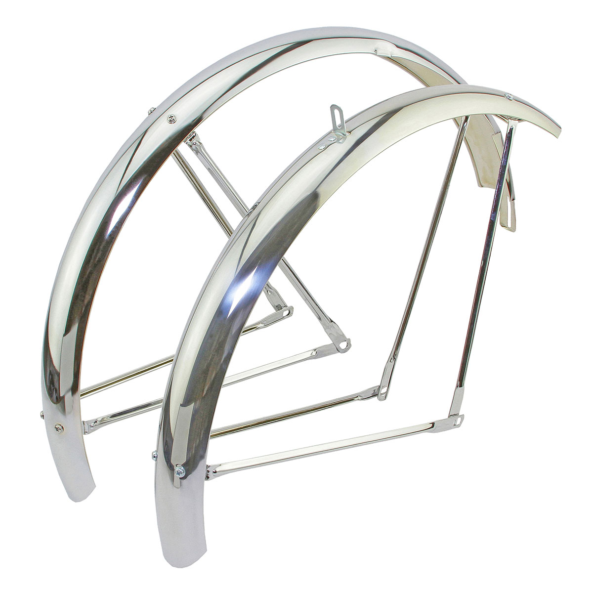 26 Classic Standard Middleweight Fender Set Chrome.