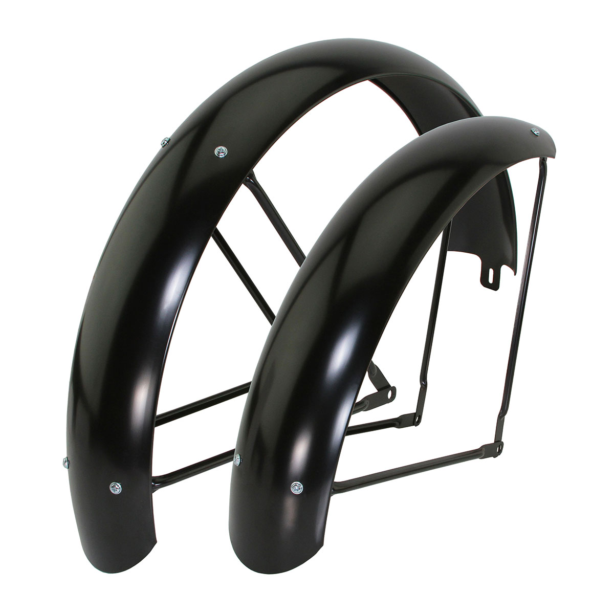 24x4.0 Fat Bike Classic Standard Fender Set B-2 Black.