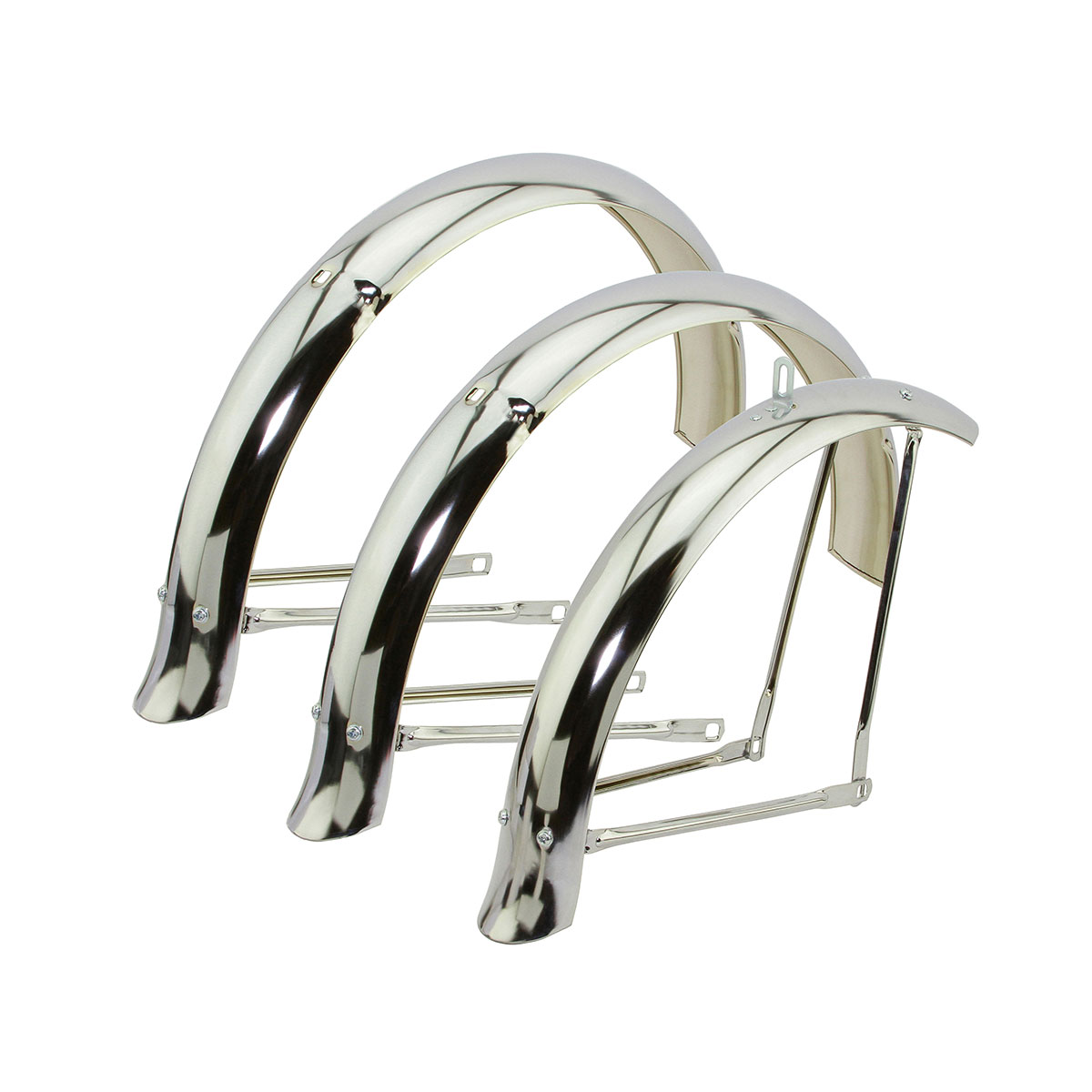 20 Flared Adjustable Conversion Kit Fender Set Chrome.