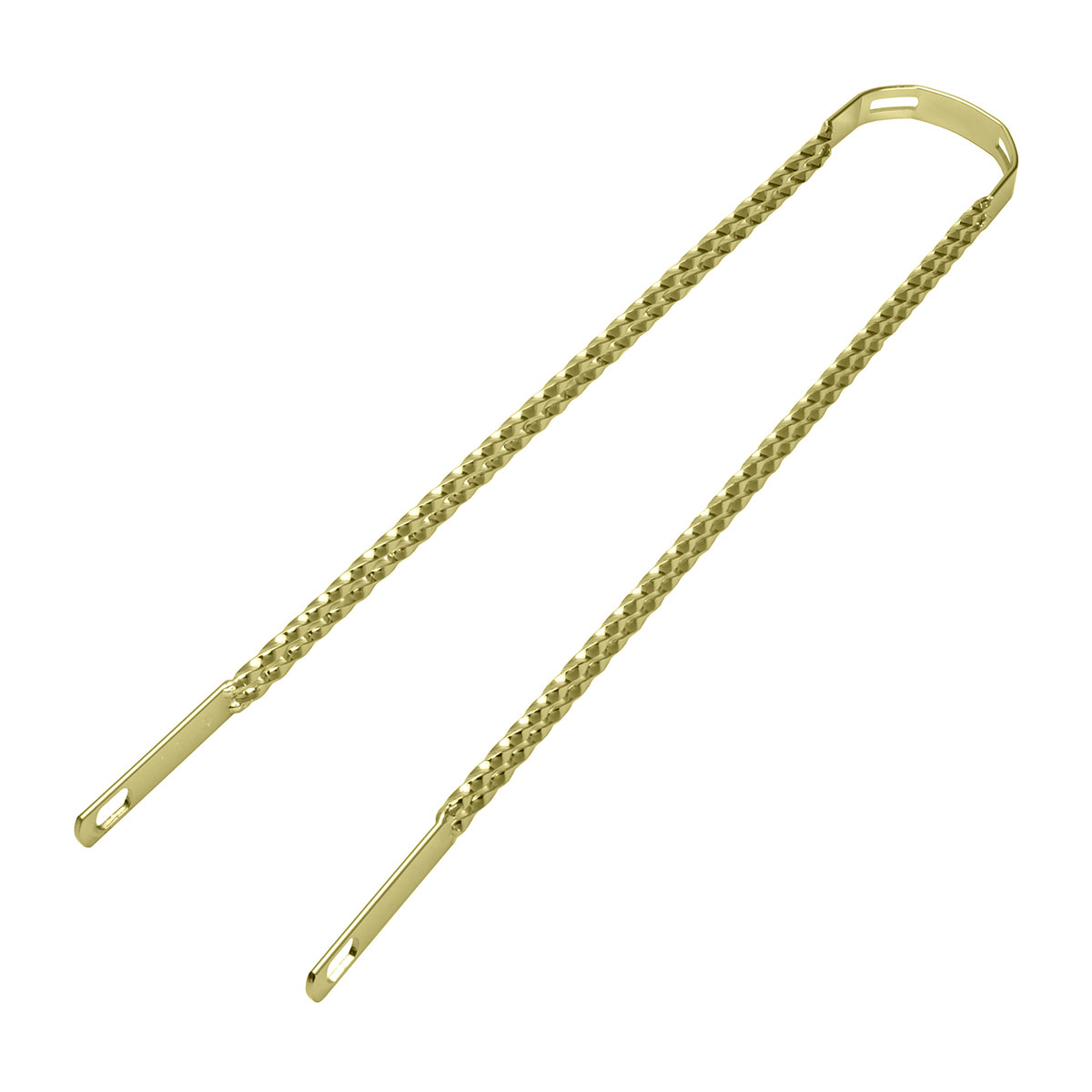 26 Double Twisted Fender Braces Gold.