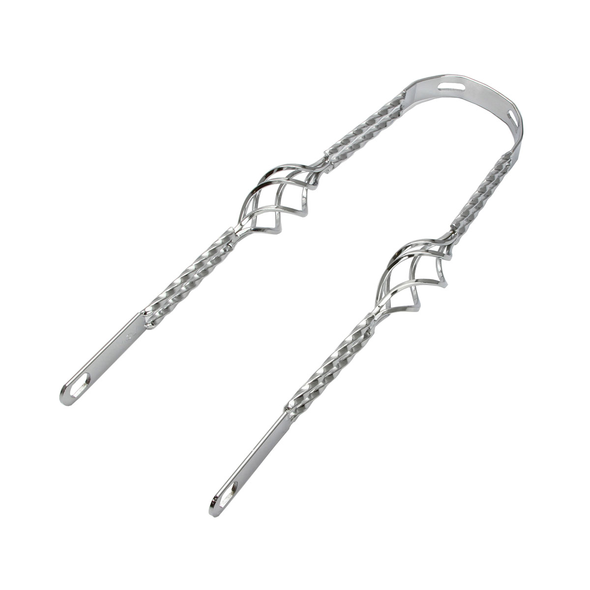 20 Cage Twisted Fender Braces Chrome.