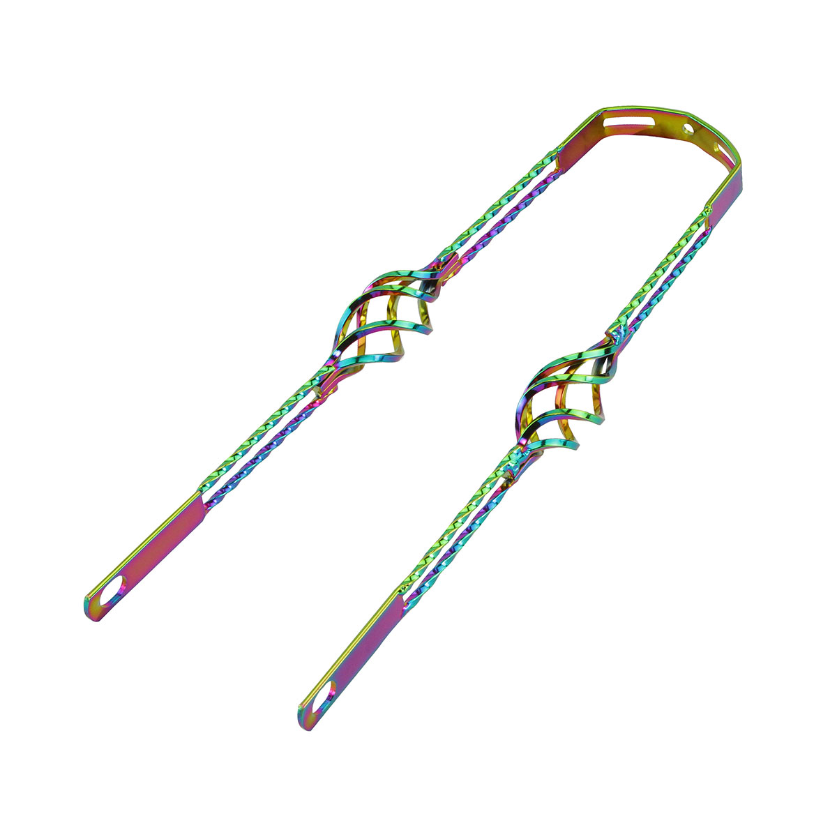 20 Cage Twisted Fender Braces Oil Slick.