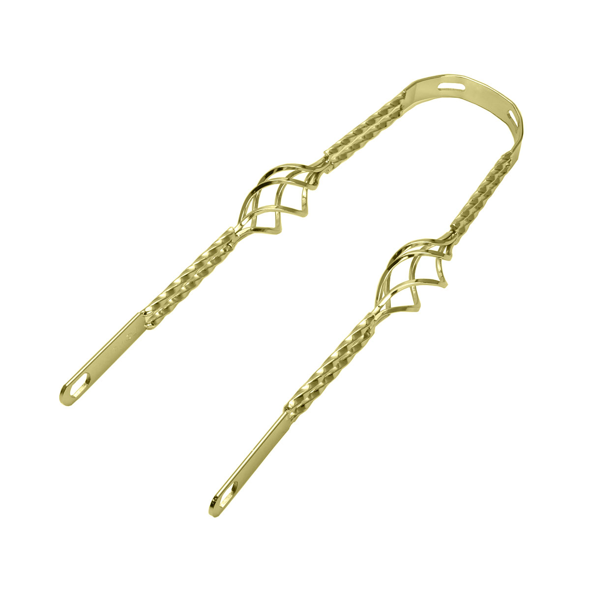 20 Cage Twisted Fender Braces Gold.