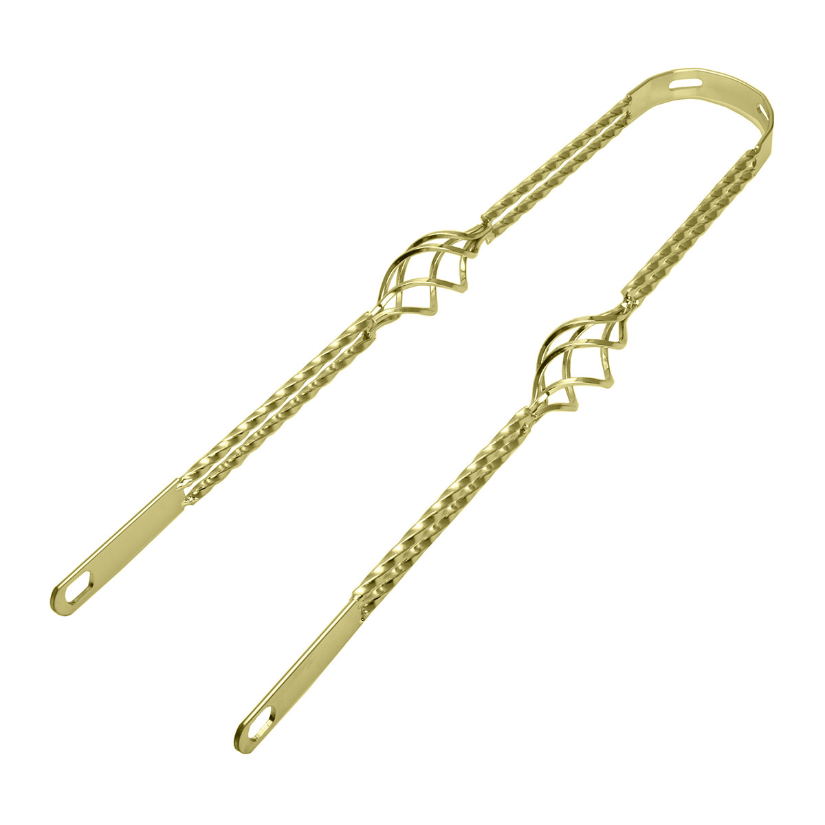 26 Cage Twisted Fender Braces Gold.