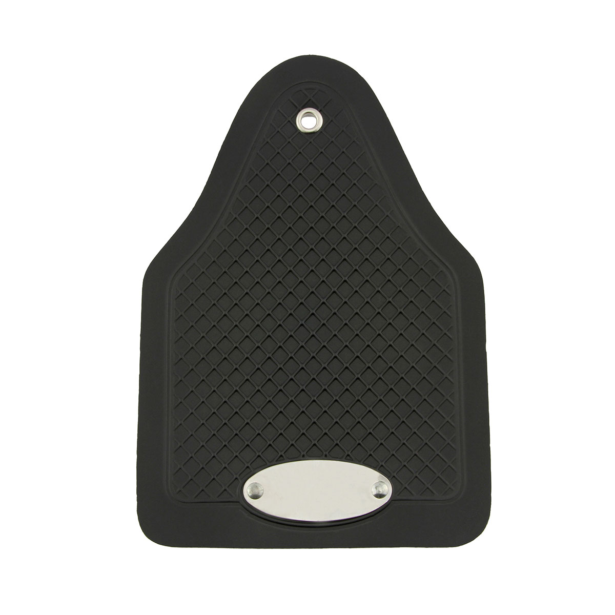 Fender Mud Flaps Rear W/O Logo Black.