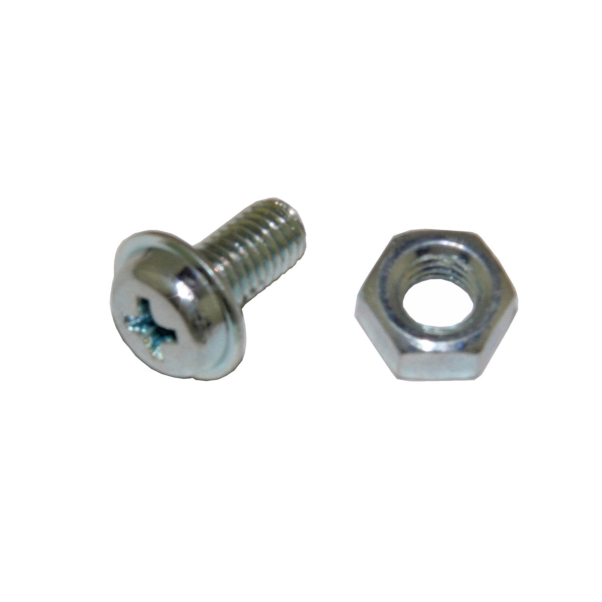 Bolt/Nut Fender 8 x 5mm Chrome.