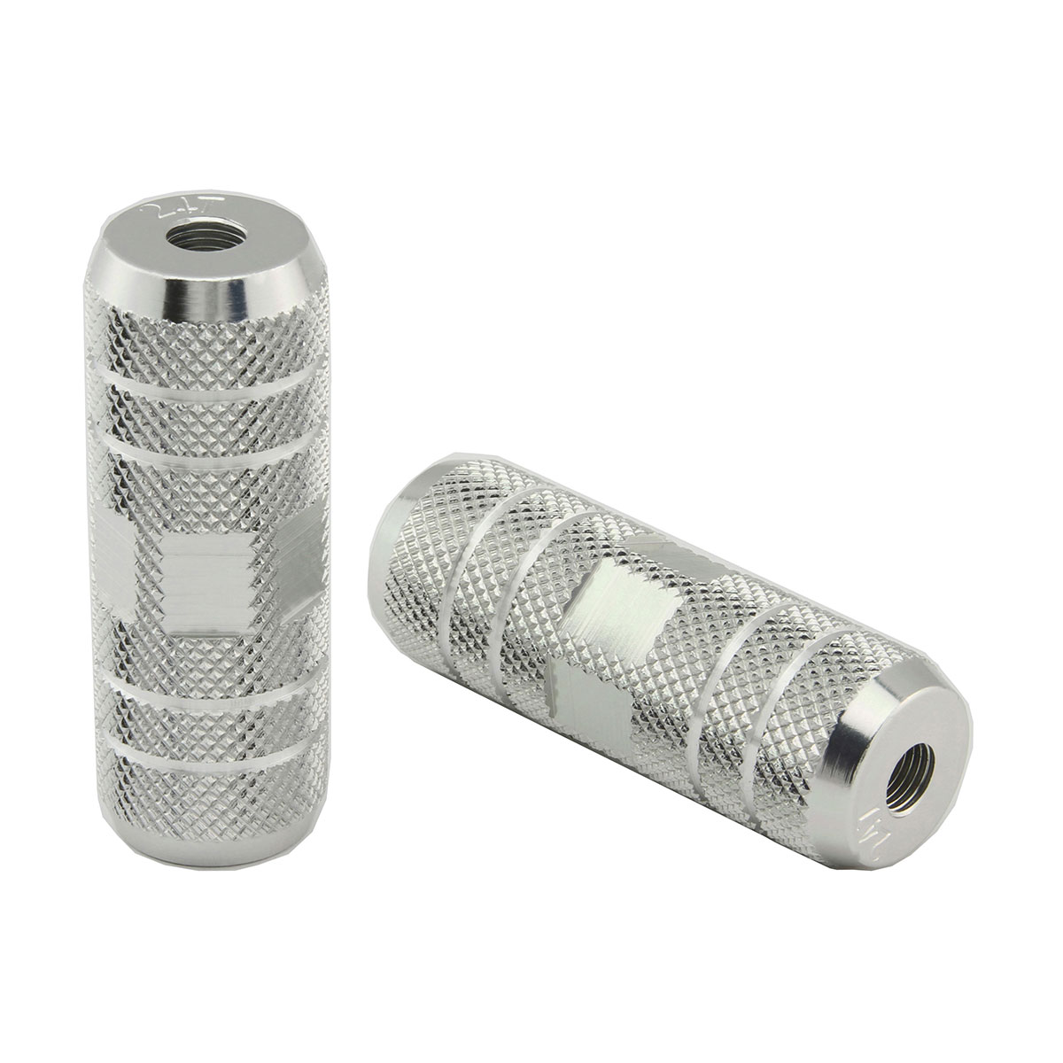 Alloy Pegs 006a 24/26t W*1.10 L*3 Chrome.