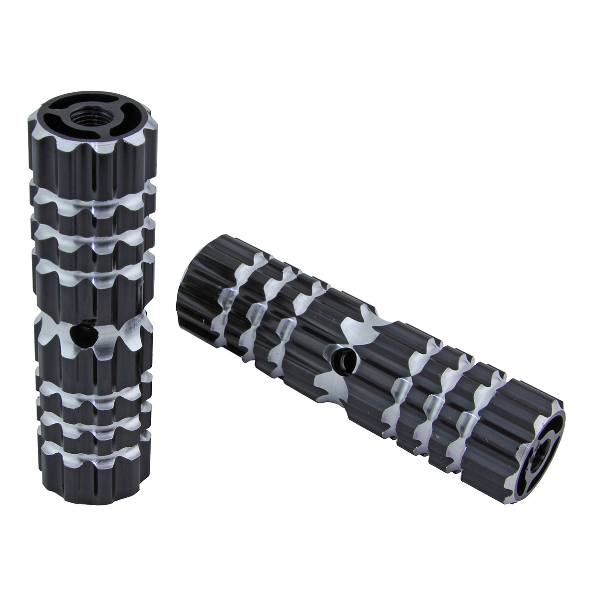 Alloy Pegs 661 24/26t W*1.10 L*4 1/2 Black.