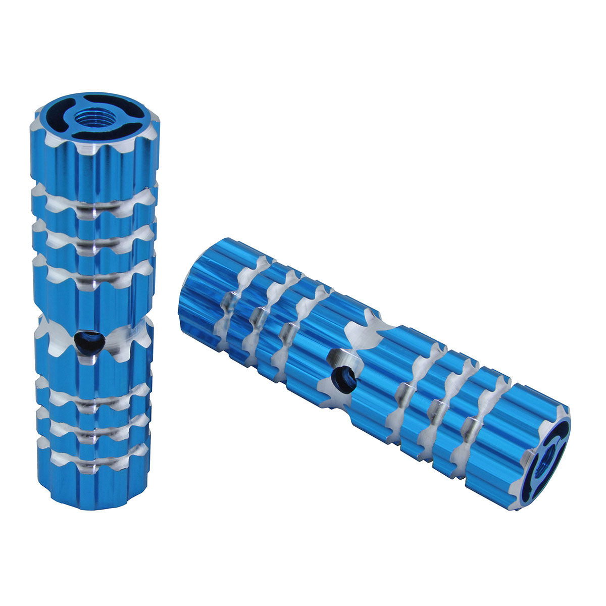 Alloy Pegs 661 24/26t W*1.10 L*4 1/2 Blue.