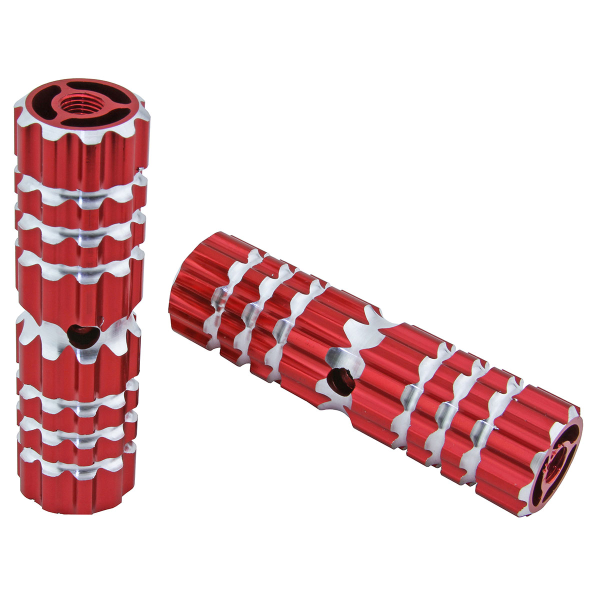 Alloy Pegs 661 24/26t W*1.10 L*4 1/2 Red.