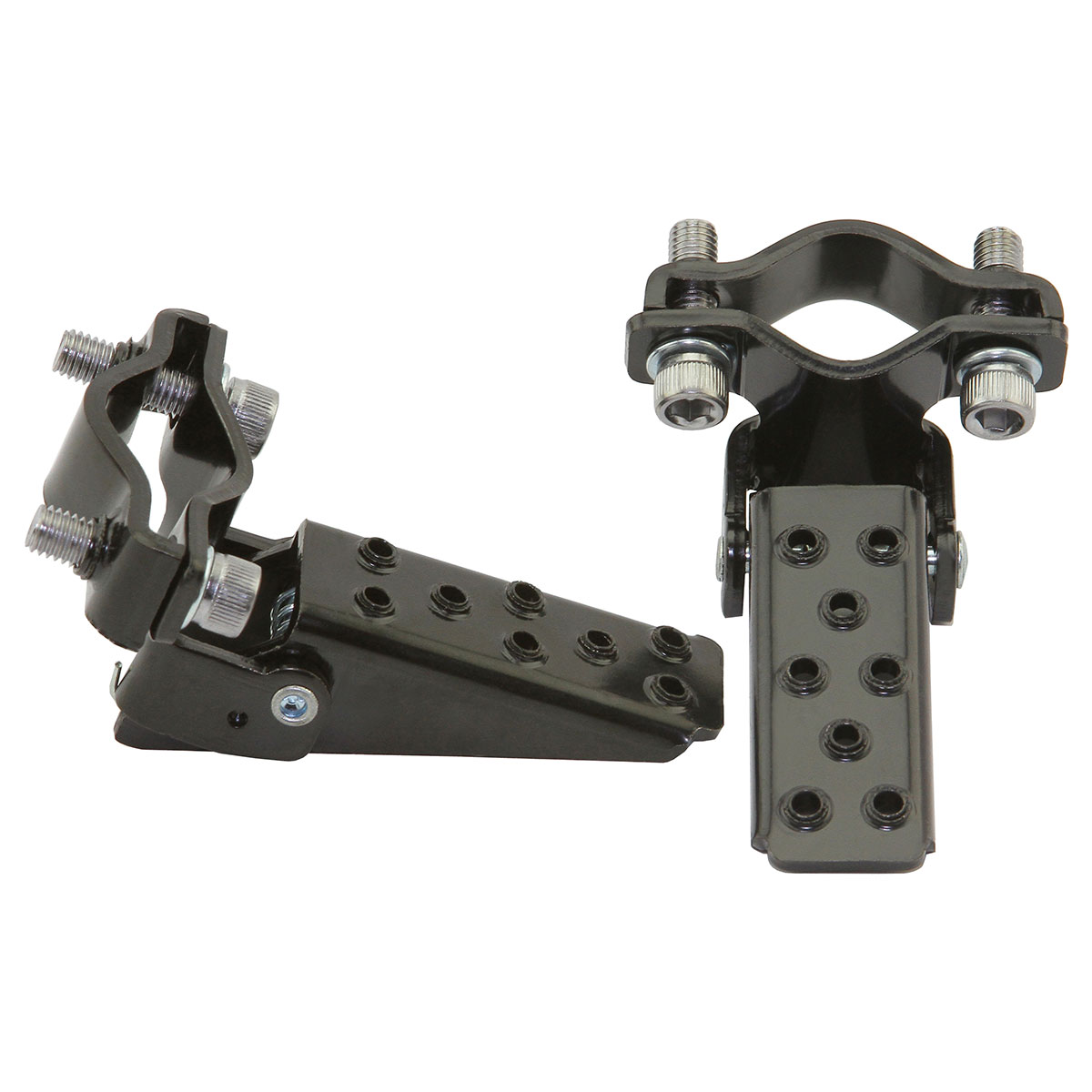 Steel Foldable Fork Step Black.
