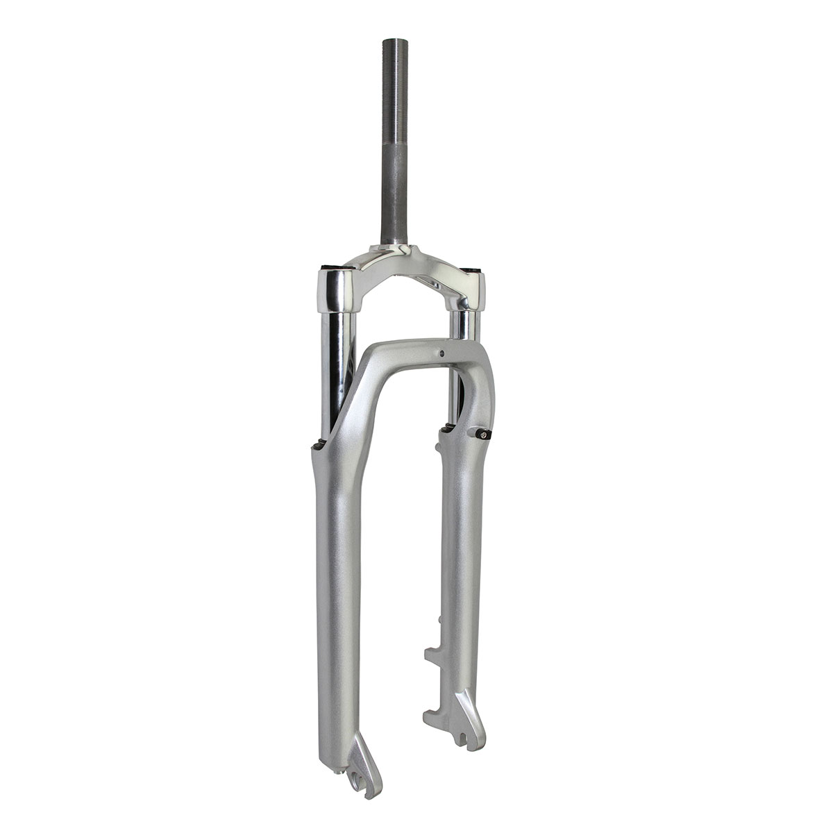 26 Fat Suspension Fork 1 Inch Threaded 135mm Silver.