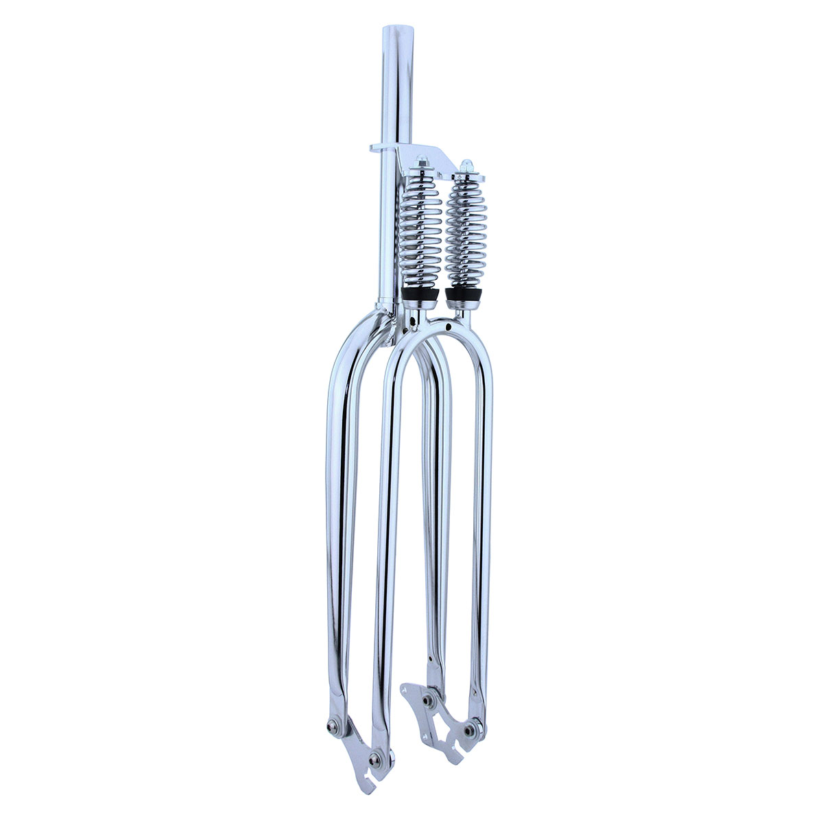 Dual 26 Fork 1-1/8 Inch Threadless 8352 Chrome.