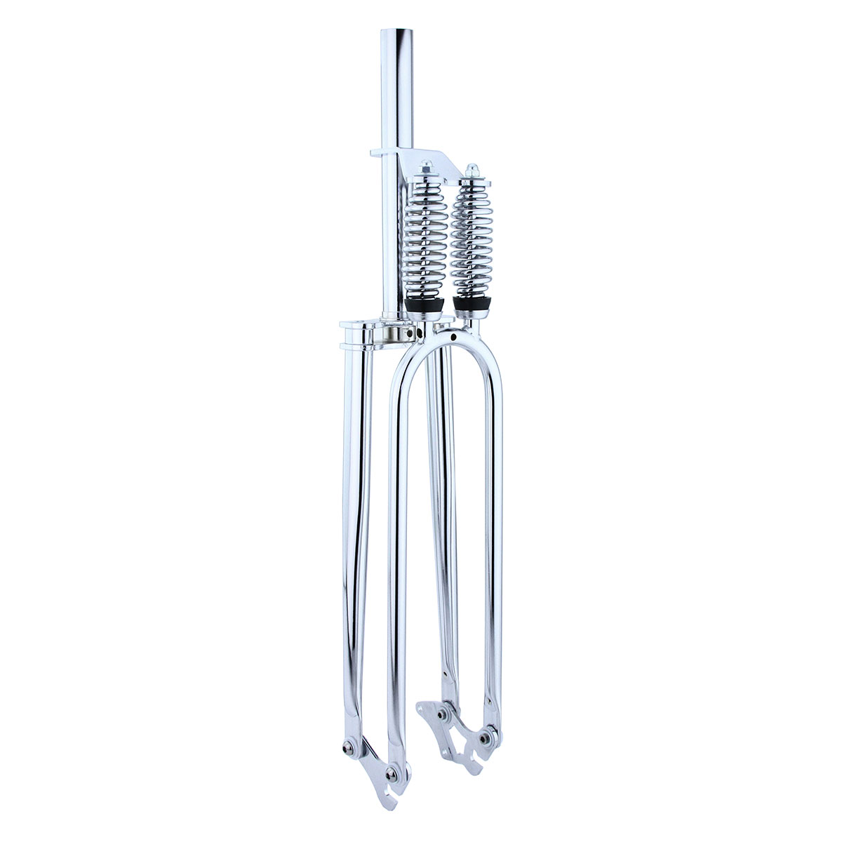 Dual 26 Fork 1-1/8 Inch Threadless 8353 Chrome.