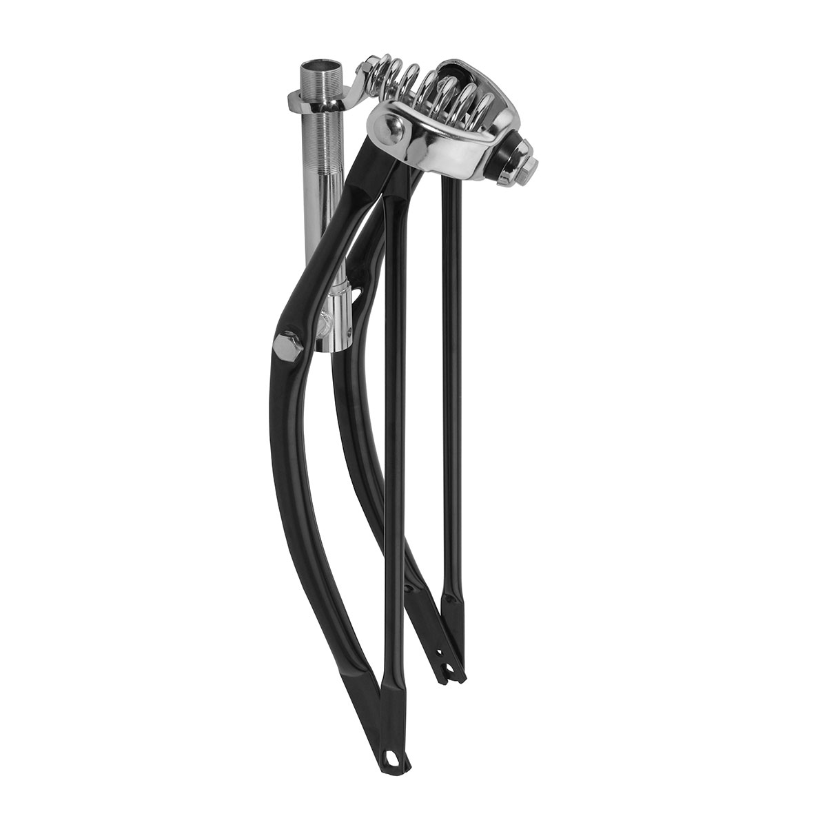 20 Lowrider Classic Spring Fork 1 Inch Black/Chrome.