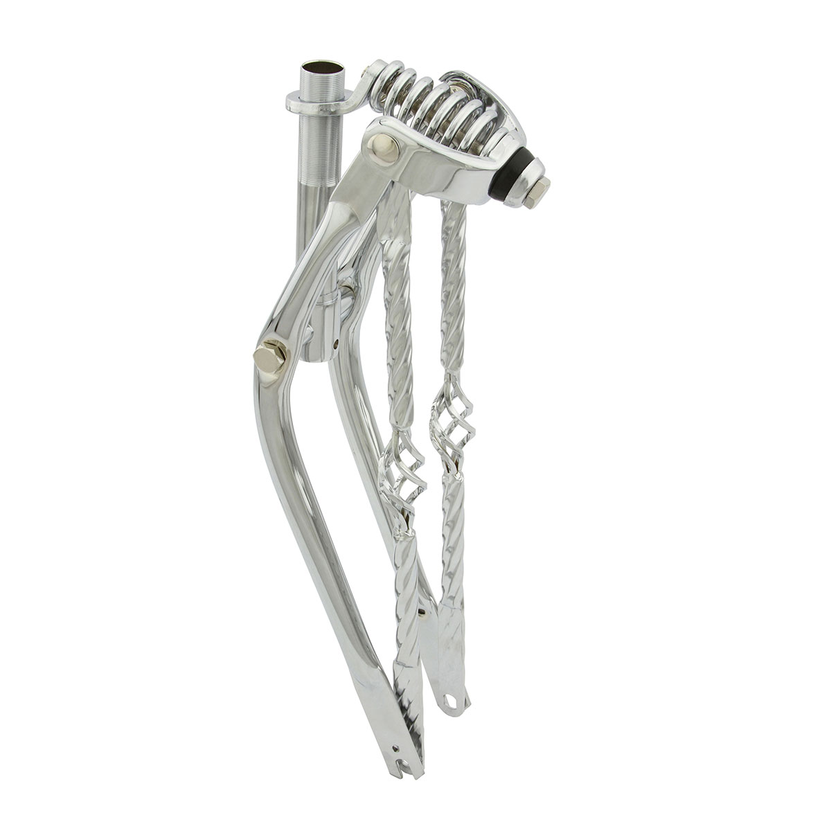 20 Lowrider Classic Spring Fork 1 Inch W/Twisted Cage...