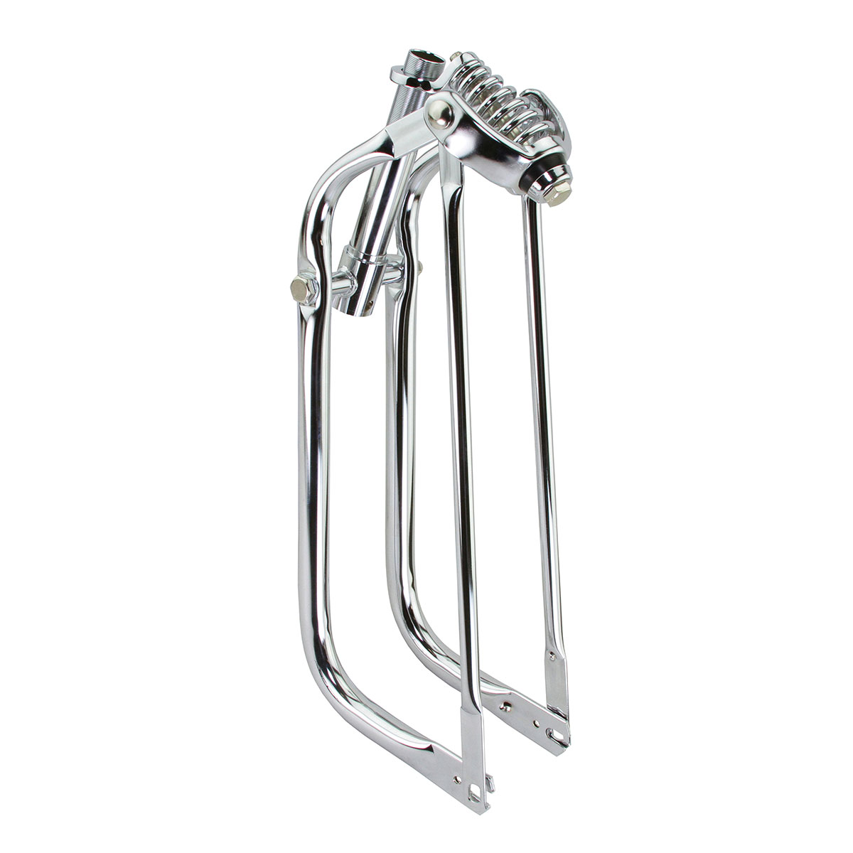 20 Vintage Lowrider Spring Fork 1 Inch Chrome.