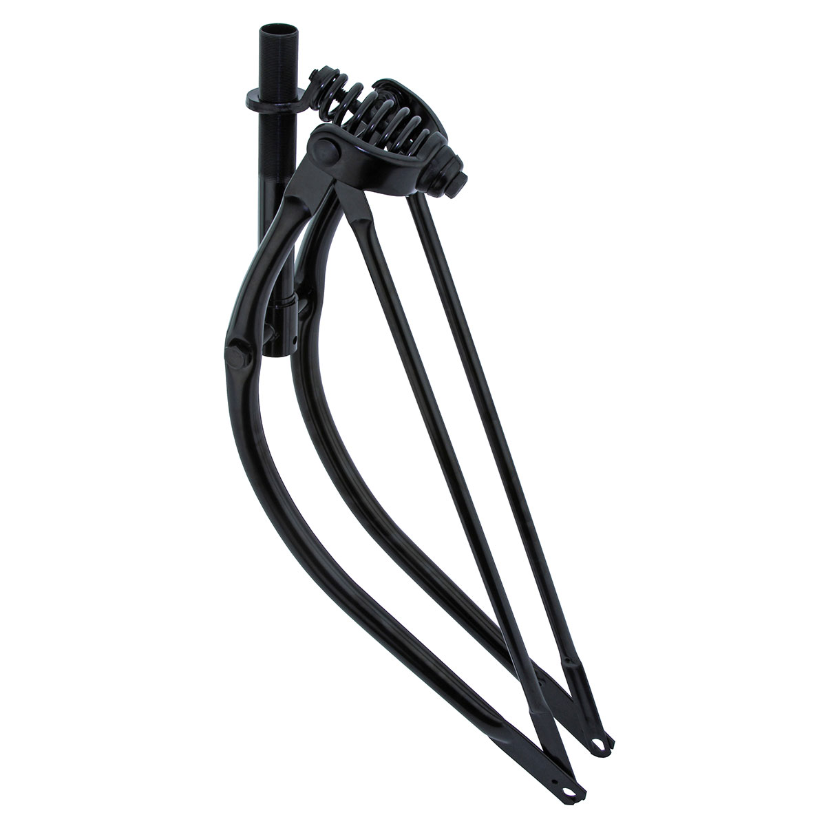 26 Lowrider Bent Spring Fork 1 Inch Black.