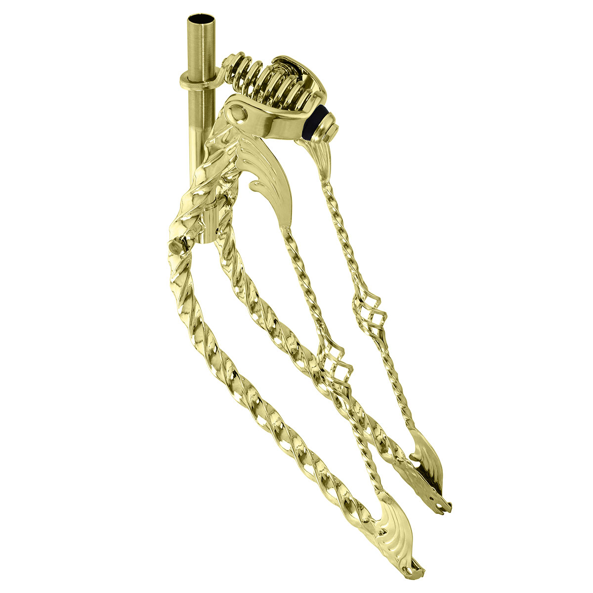 26 Lowrider Bent Square Twisted Spring Fork 1 Inch...
