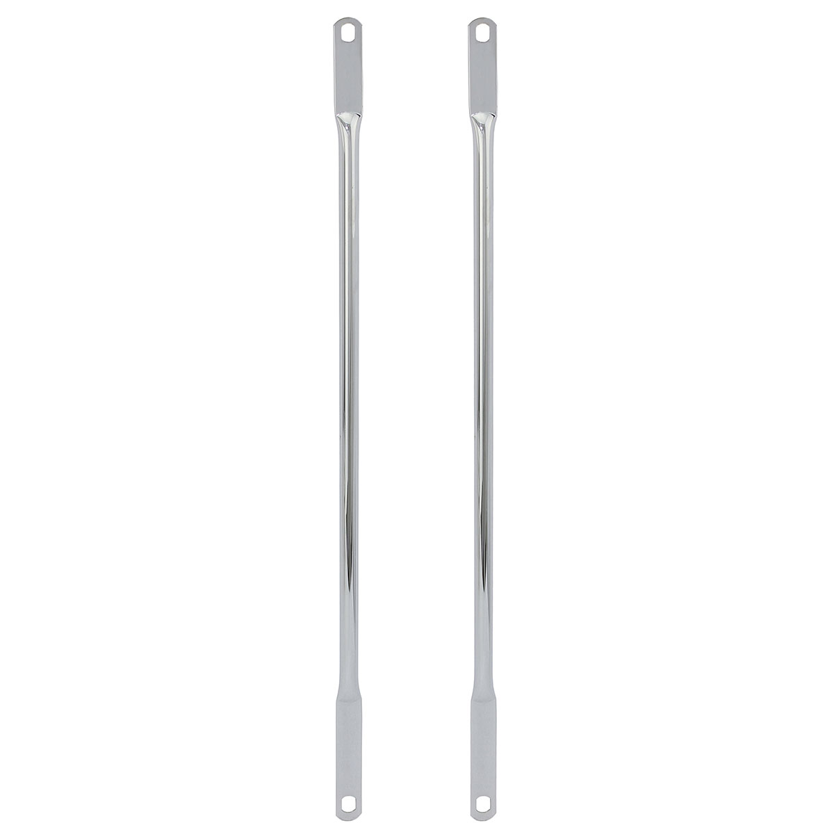 26 Round Spring Fork Bars Chrome.