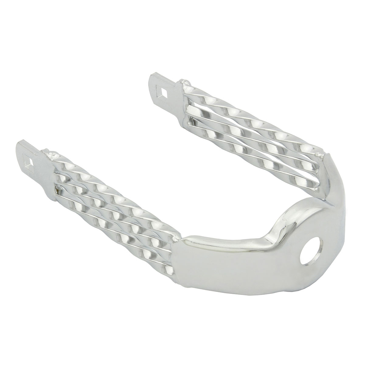 Spring Fork Triple Square Twisted Crown Chrome.